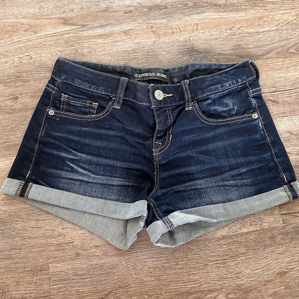 Express Jean Shorts-size 0